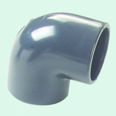 PVC-Klebe Winkel 90° Ø 50 mm z. verkleben