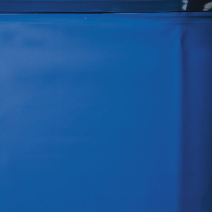 Poolfolie blau für Vanille Holzpool, 50/100, Ø410x119 cm
