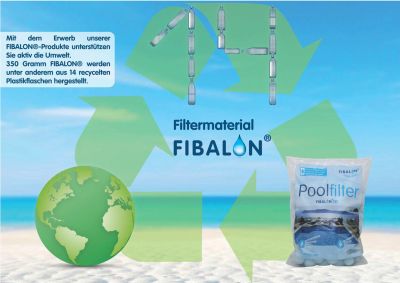 Fibalon 3D Polymerfaserfilter 350g Filtermaterial für Sandfilteranlagen